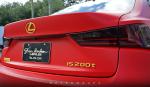 Lexus IS200t Matte Solid Red by MetroWrapz 2016 года